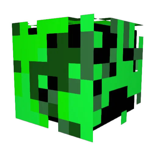 M8TRIX Minecraft avatar head, 3D render