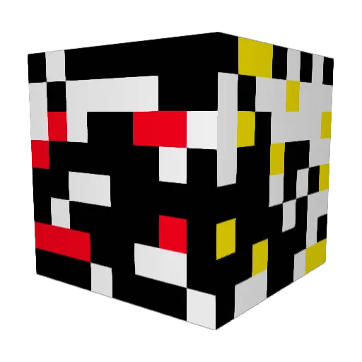 M9rkup Minecraft avatar head, 3D render