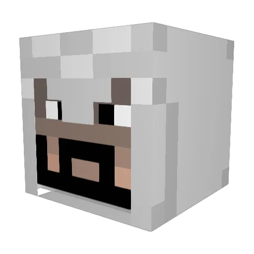 MADD_DOGG12 Minecraft avatar head, 3D render