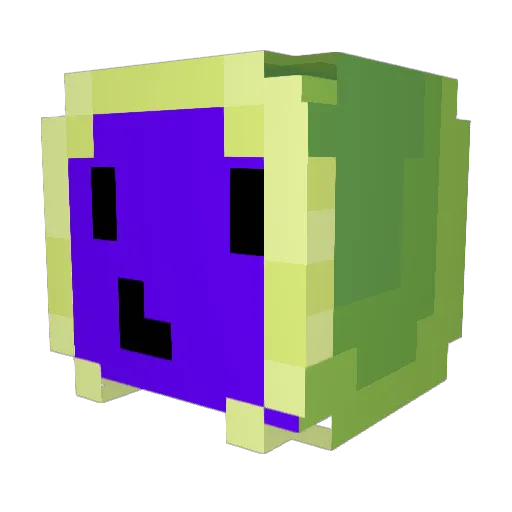 MADOBRAX Minecraft avatar head, 3D render