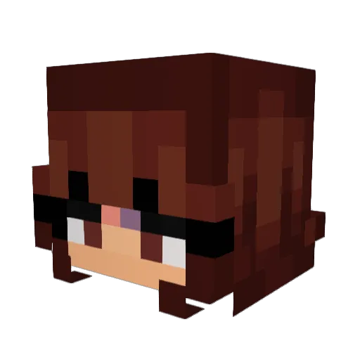 MAD_DADDY187 Minecraft avatar head, 3D render