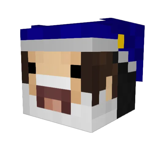MAJESTOSO_RYAN Minecraft avatar head, 3D render