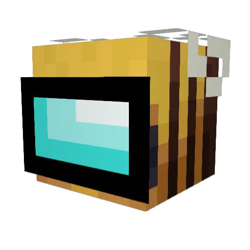 MAK_UE Minecraft avatar head, 3D render