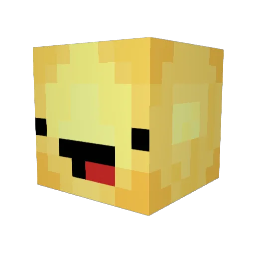 MALKKI33 Minecraft avatar head, 3D render