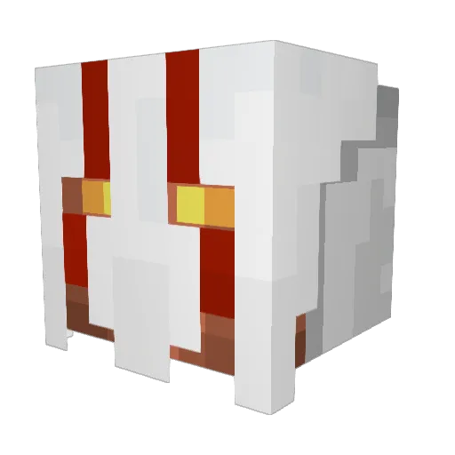 MALlCE_ Minecraft avatar head, 3D render