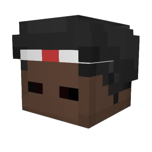 Minecraft-Avatar von MAMAVIRIZ: Kopf als 3D-Render