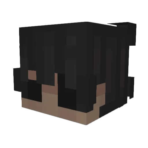 MANBAVAR4N Minecraft avatar head, 3D render