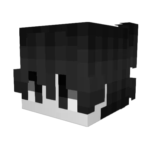 MANEL2804 Minecraft avatar head, 3D render