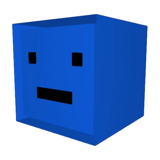 MANG0RI0 Minecraft avatar head, 3D render