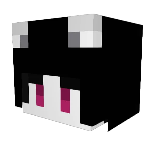 MAPOKOl Minecraft avatar head, 3D render