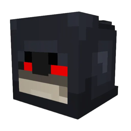 MARBOL0 Minecraft avatar head, 3D render
