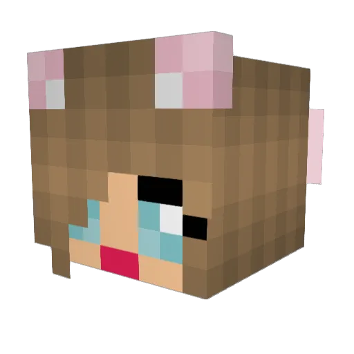 MARCOREDFLAG025 Minecraft avatar head, 3D render