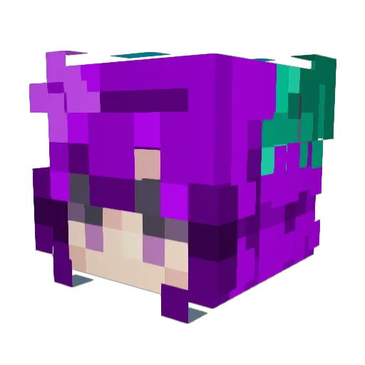 MARCOev Minecraft avatar head, 3D render