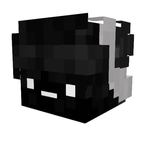 MARIgiraSOL Minecraft avatar head, 3D render
