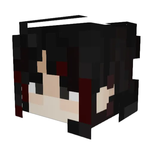 MARMALISER Minecraft avatar head, 3D render