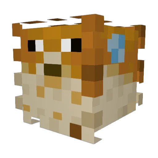 MARMARIO Minecraft avatar head, 3D render