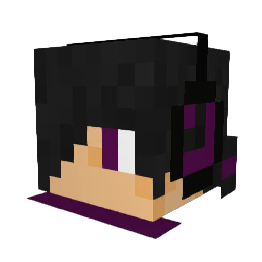 MARO6969 Minecraft avatar head, 3D render