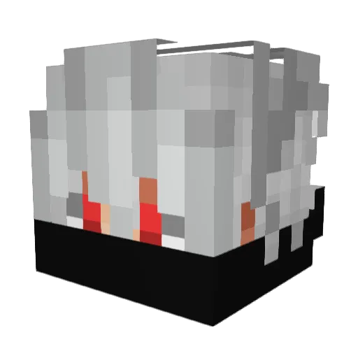 MARON_M6 Minecraft avatar head, 3D render