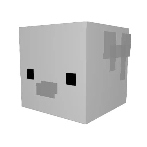 MARQUIS4274 Minecraft avatar head, 3D render