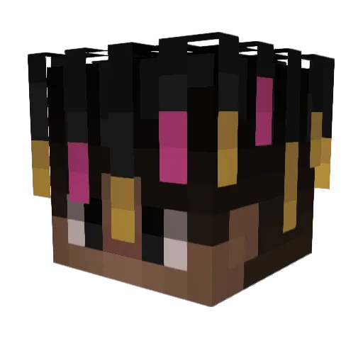MARSONmordo Minecraft avatar head, 3D render