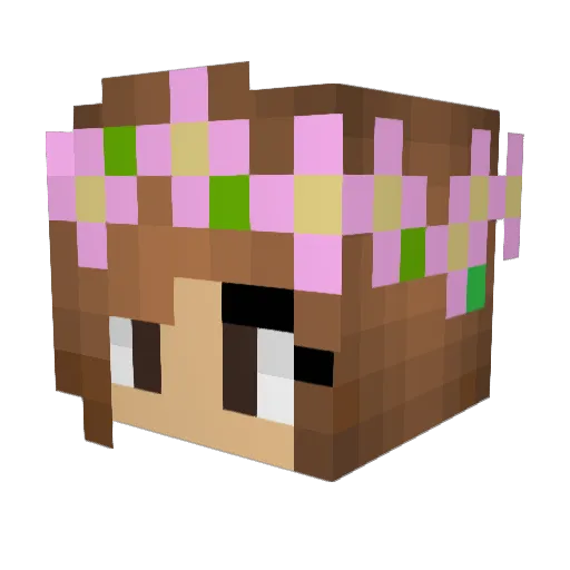 MARTUPEPA Minecraft avatar head, 3D render