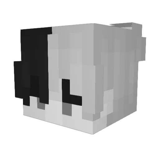 MARTYRFOS66 Minecraft avatar head, 3D render