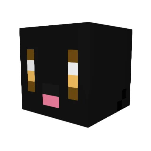 MASATOsui Minecraft avatar head, 3D render