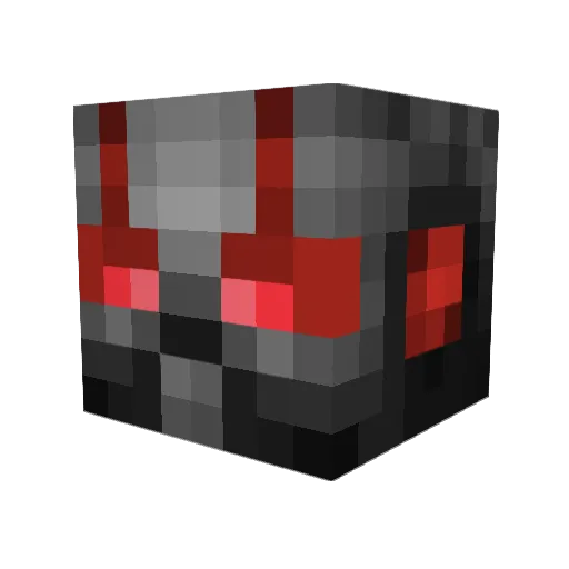 MASON900 Minecraft avatar head, 3D render