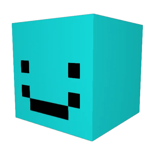 MASSIlI97 Minecraft avatar head, 3D render