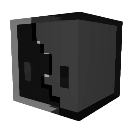 MASTERGOD18 Minecraft avatar head, 3D render