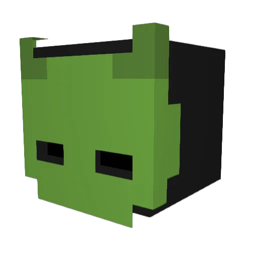 MASTERIVA Minecraft avatar head, 3D render