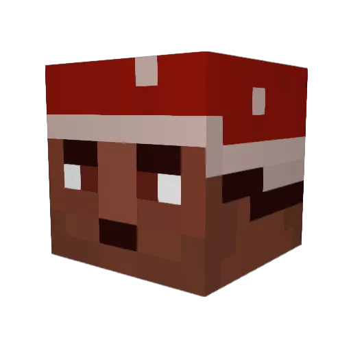 MASTER_SILVERS Minecraft avatar head, 3D render