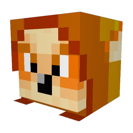 MASTERofNIJ56 Minecraft avatar head, 3D render