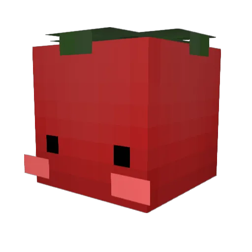 MATO_52 Minecraft avatar head, 3D render