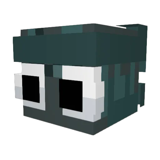 MAURITOH777 Minecraft avatar head, 3D render