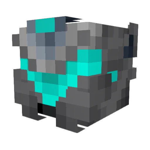 MAURIZIO_YT Minecraft avatar head, 3D render