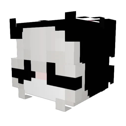 MAXIANG0509 Minecraft avatar head, 3D render