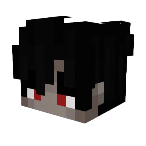 MAXIMILIAN_73390 Minecraft avatar head, 3D render