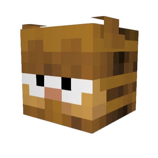 MAXIMUS_2003 Minecraft avatar head, 3D render