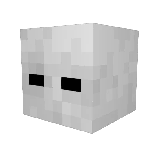 MAXOU779 Minecraft avatar head, 3D render