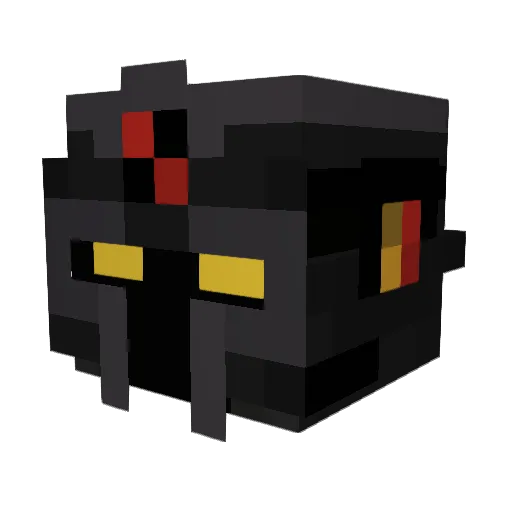 MAXSMAS Minecraft avatar head, 3D render