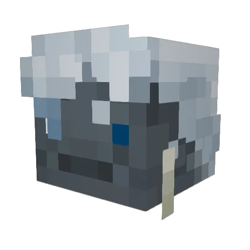 MAYAK666 Minecraft avatar head, 3D render