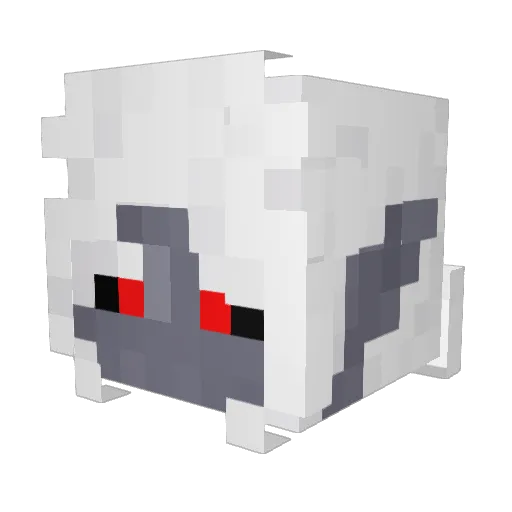 MAYONNAISE_SPOON Minecraft avatar head, 3D render