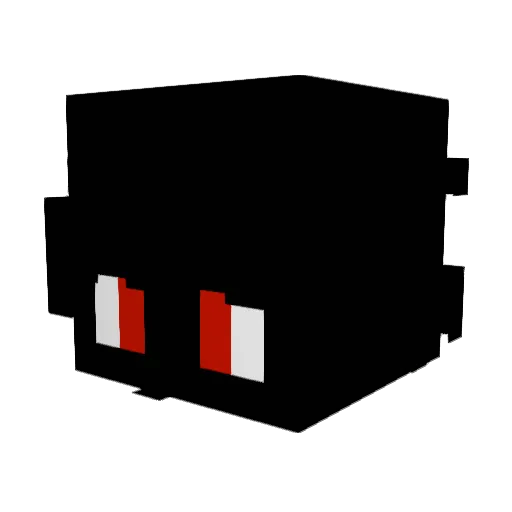 MAZAM0RRA Minecraft avatar head, 3D render