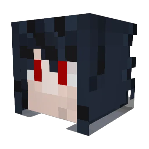 MA_DUOZ Minecraft avatar head, 3D render