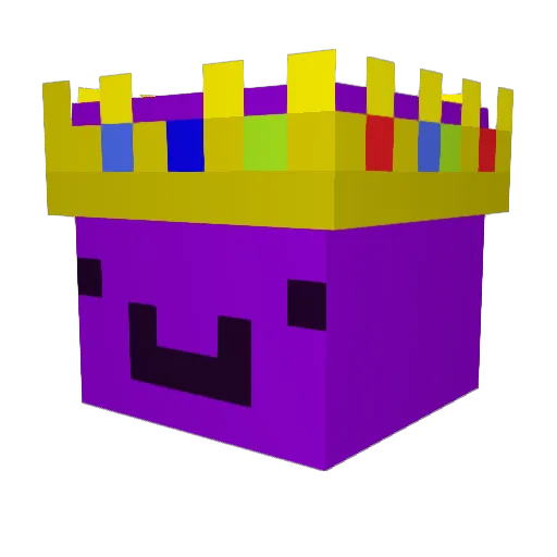 MActron Minecraft avatar head, 3D render