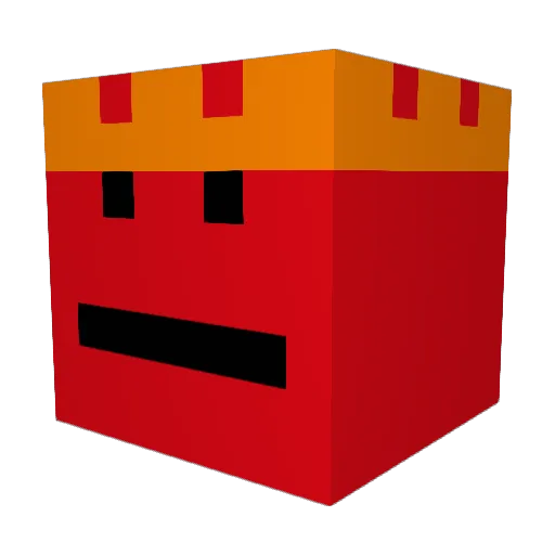 MArcusadri Minecraft avatar head, 3D render
