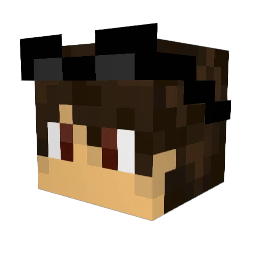 MArtNik Minecraft avatar head, 3D render