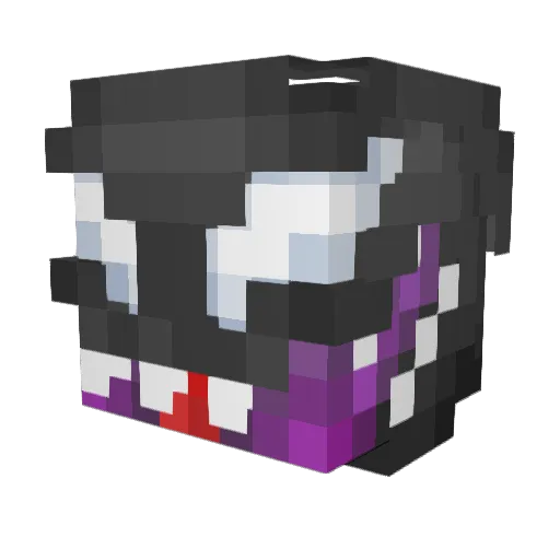 MBMATHIS Minecraft avatar head, 3D render