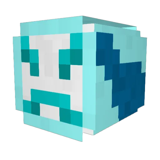 MBROWN0280 Minecraft avatar head, 3D render